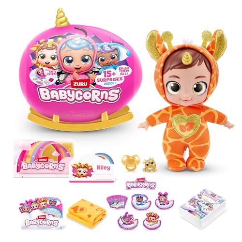 Babycorns Series 1 Small (Giraffe) by ZURU Magical Babydolls, Surprise, Unboxing, Story, Girls, Doll