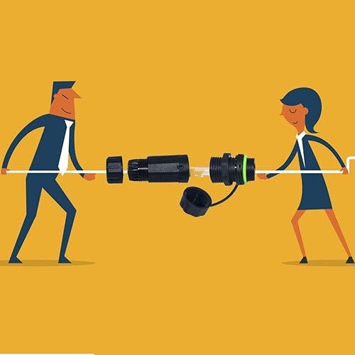 Miniatura 8 de Conector impermeable RJ45 Conector de cable IP68, acoplador de montaje en panel hembra a hembra, con acoplador de cable de blindaje