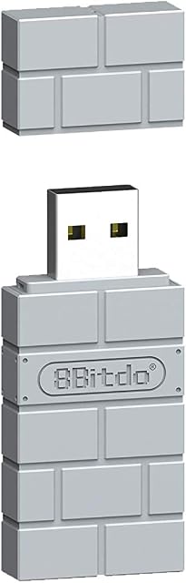 8Bitdo USB Wireless Adapter for PS Classic Edition/Windows/Mac/Raspberry Pi/Switch (Android)