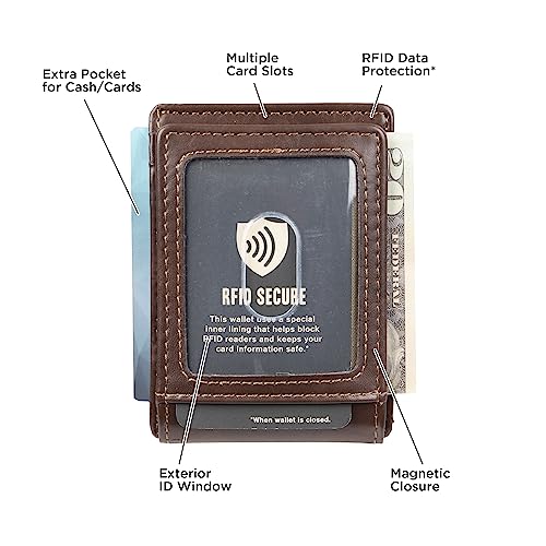 DOCKERS Men's Front Pocket Wallet3