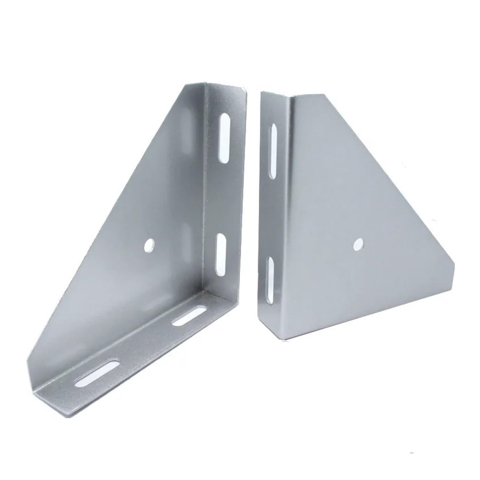 Soporte de ángulo Base grande, pieza conexión placa acero, refuerzo accesorios perfil aluminio Industrial