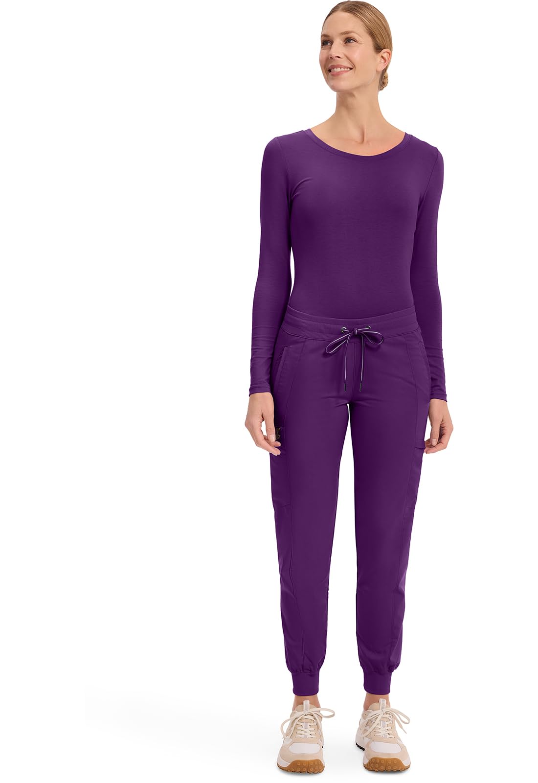 Healing Hands Pantalón de chándal para mujer, 7 bolsillos, cordón elástico, con tecnología de absorción de humedad y elástico en 2 direcciones, 9244