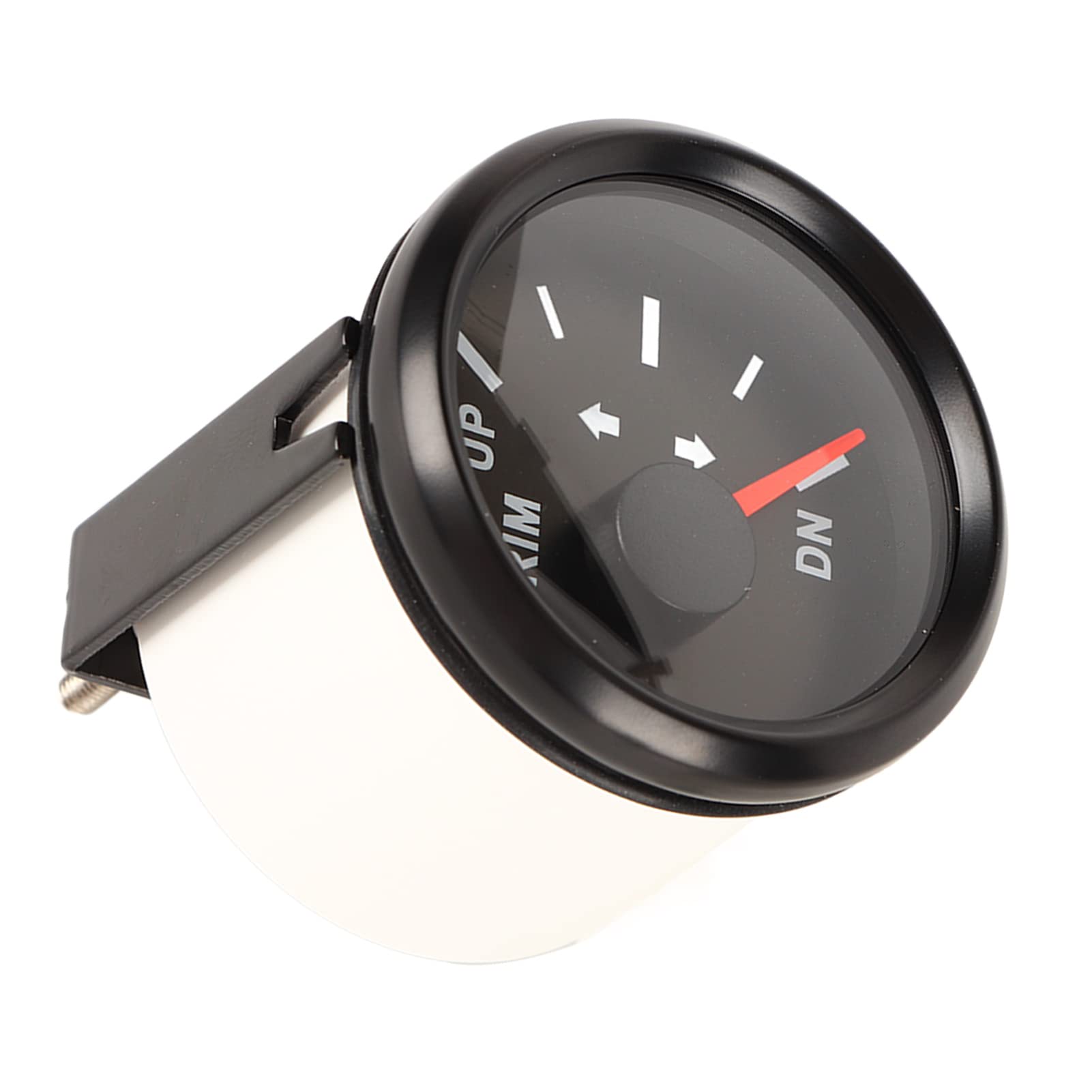 Tbest 52 Mm 2 Zoll Bootstrimm-Balance-Messgerät Marine IP67 mit Roter Hintergrundbeleuchtung für das Angeln auf Yachtschiffen