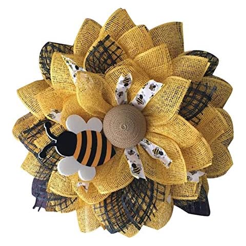 Bouasgh PVC Sticker Removed Sunflower Wall Sticker Be Self-adhesive Bee Can Wall Wall Sticker Murals Cover