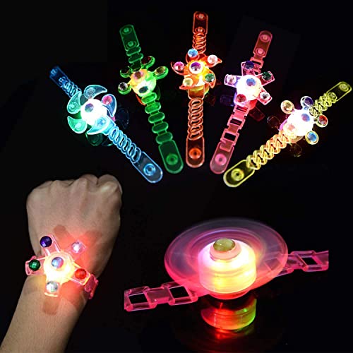 Lumineux Bracelet,LED Bracelets,4Pcs Fluorescent à LED pour Bracelets,Bracelet Néon,Clignotant Jouet pour Fête,Allume Jouets Accessoires Fête Cadeaux Enfants Anniversaire Saint-Valentin Halloween Noël Cover