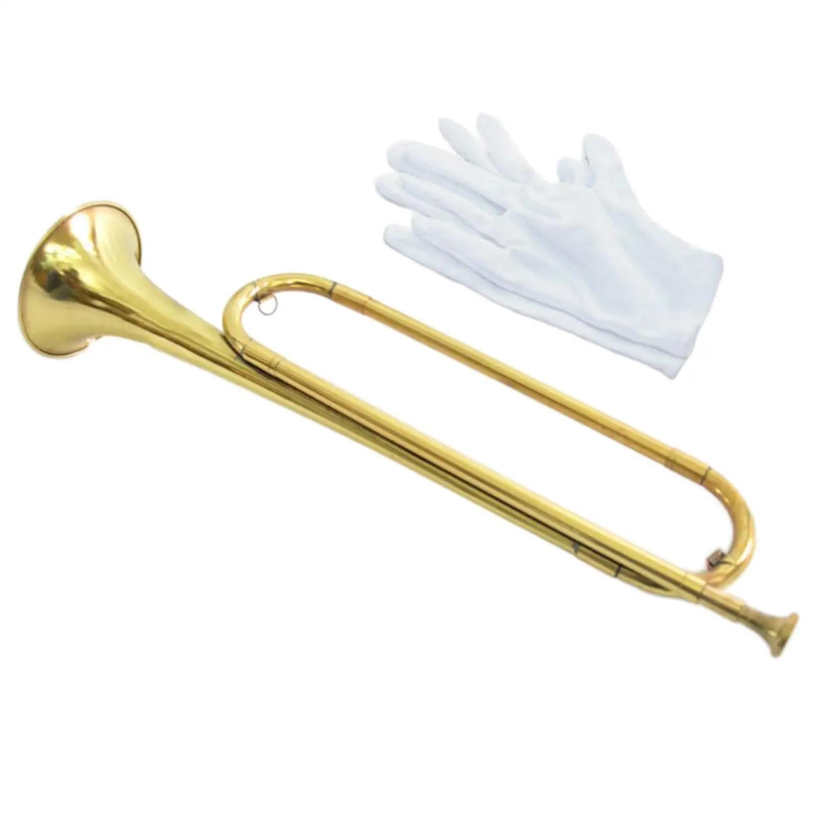 Standard Trompeten BB Signalhorn-Trompete Aus Gelbem Messing Für Professionelle Orchestermusiker Langlebiges Musikinstrument Für Anfänger
