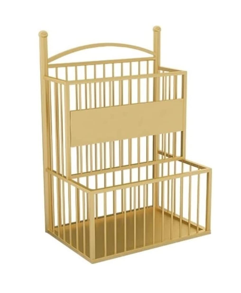 BHFPFZA Metal Umbrella Stand with Drip Tray Umbrella Holder Storage Rack for Home Hotel Office Cafe Canes and Walking Sticks Holder