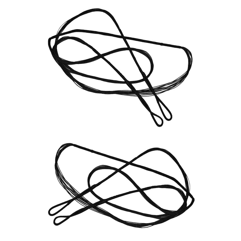 BNF® 2X Archery Bowstrings Bow Strings Black for Recurve Bow Longbow-Sporting Goods-Outdoor Sports-Archery-Accessories-Strings-1 Piece Bow String 166cm1 Piece Bow String 178cm-image-17