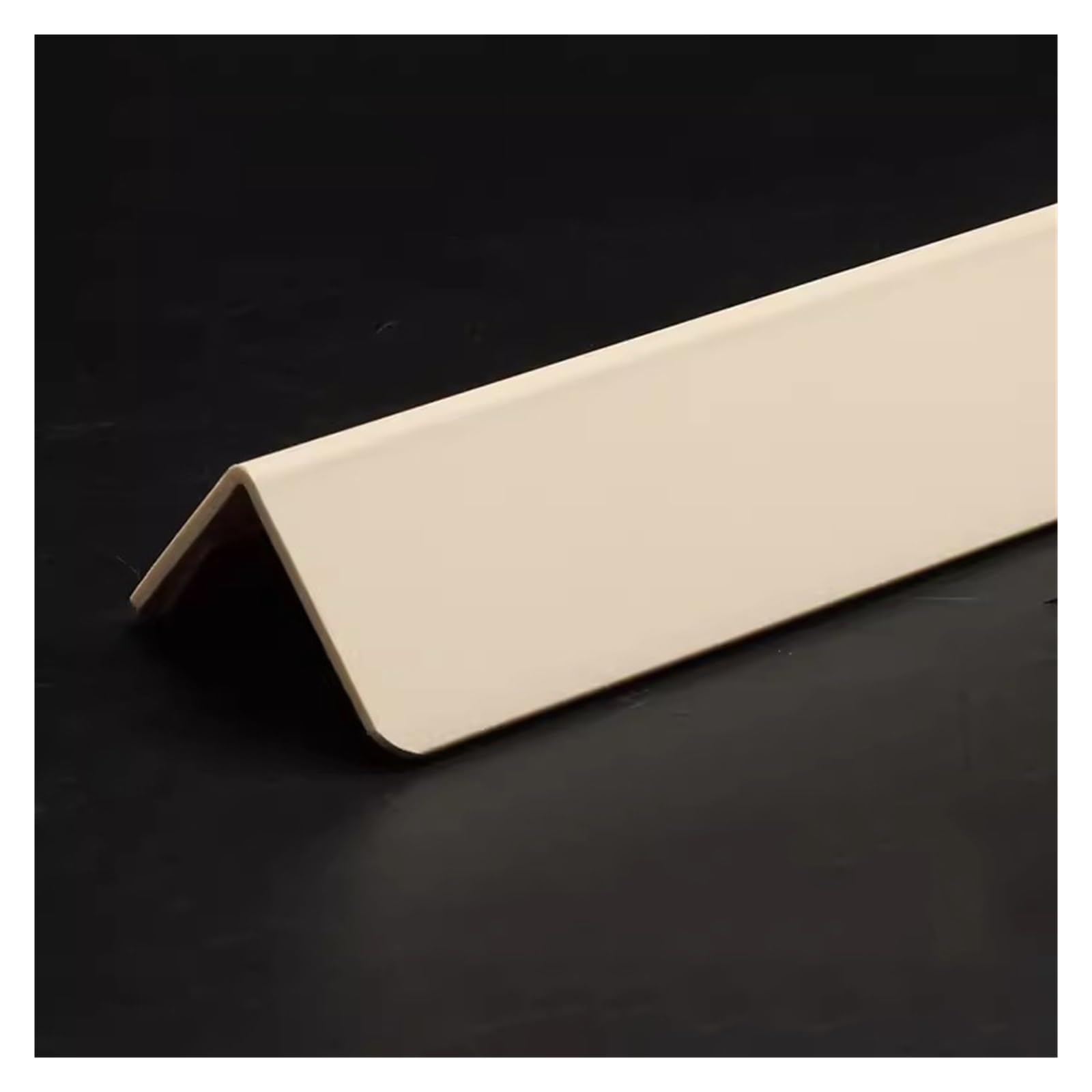 Selbstklebende Eckenschutz, verdickter PVC-Kantenschutz für Möbel, Treppen und Babysicherheit, Beige, 2,5 x 270 cm, 2 Stück