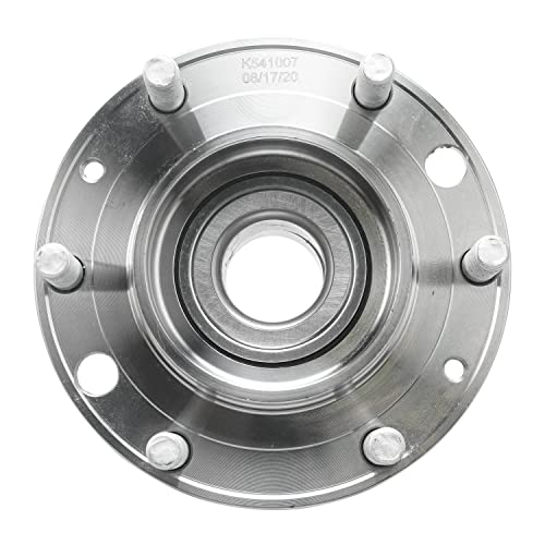 Image of Detroit Axle - Piar Rear Wheel Bearing and Hubs Assembly with 6-Lug for Hyundai Entourage 2007 2008 & Kia Sedona 2006-2012 2014 2015, w /ABS