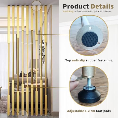 Cloisons de séparation de pièce pour entrée chaleureuse en bois - 4