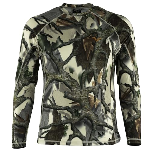 Lightweight Performance Long Sleeve Wicking Crew Neck T-Shirt