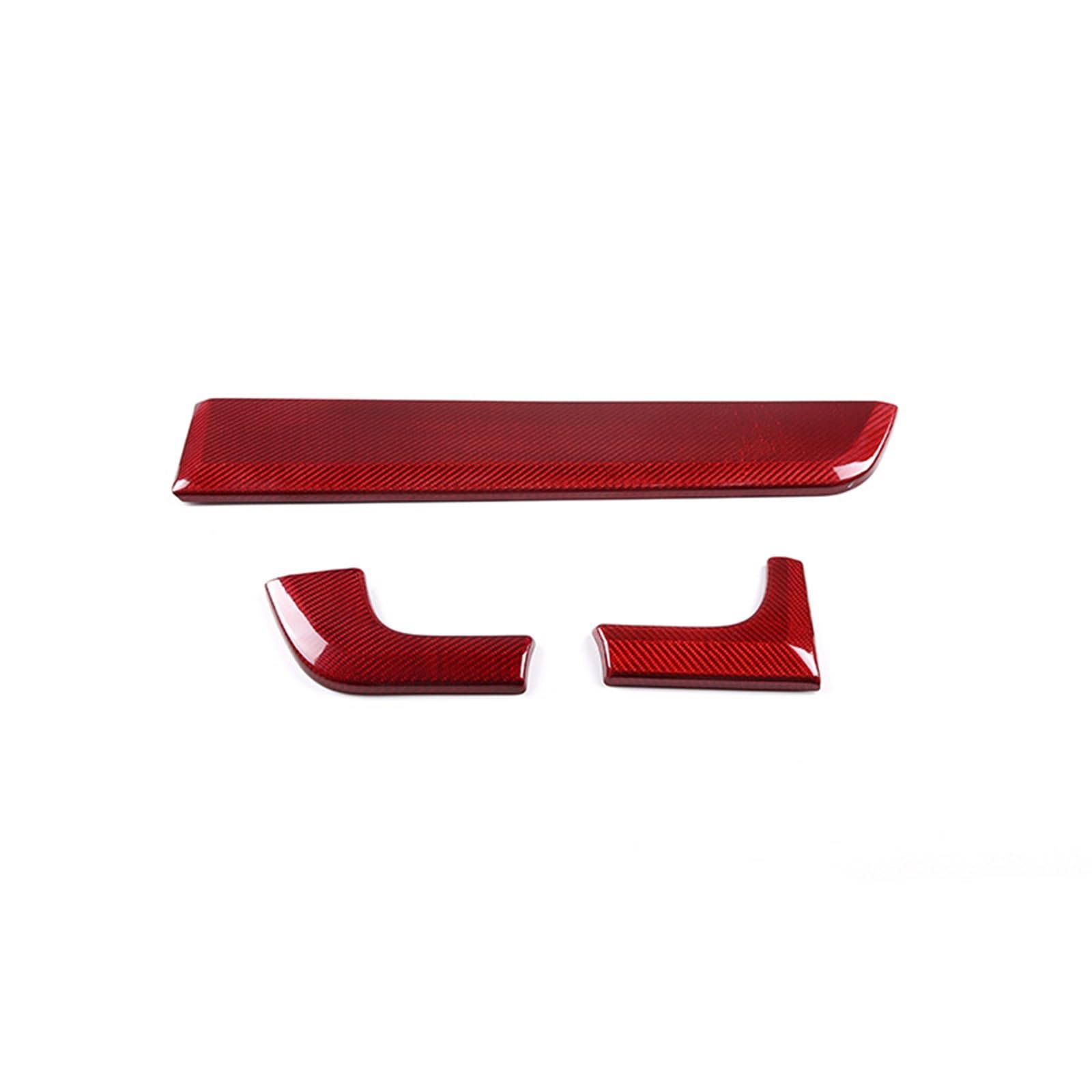QBKGMEWCA Interior Modification Trim Compatible for Porsche Compatible for Panamera Genuine Carbon Fiber(Type2)