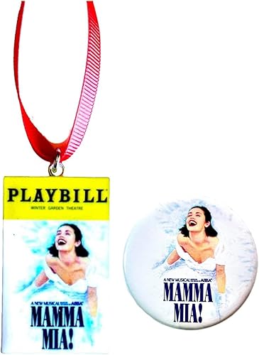 Fandom Emporium Broadway - Adorno musical para regalo de árbol de Navidad, vacaciones de invierno, fandom, adolescente, adulto, colgante duradero