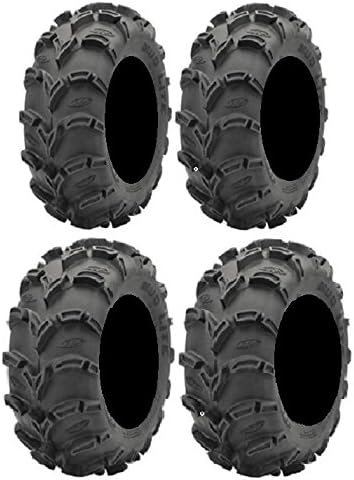 Full set of ITP Mud Lite XXL (6ply) 30x10-14 and 30x12-14 ATV Tires (4)