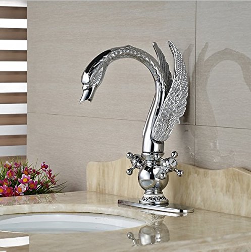 Mitigeur de lavabo cygne Gowe : sublimez l'ambiance de votre bain