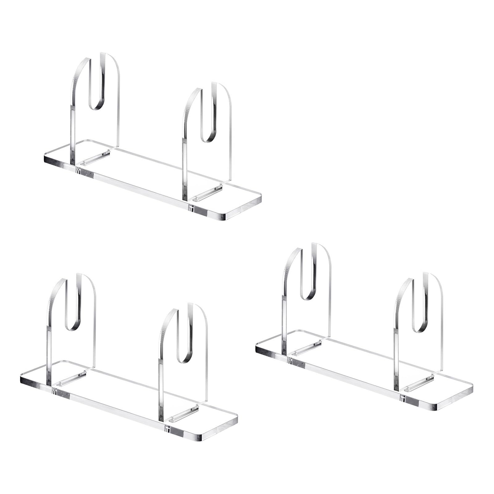 Buxuaaaa Fan Holders Clear Acrylic Fan Display Stand Folding Hand Display Holders Stand Base for Desktop