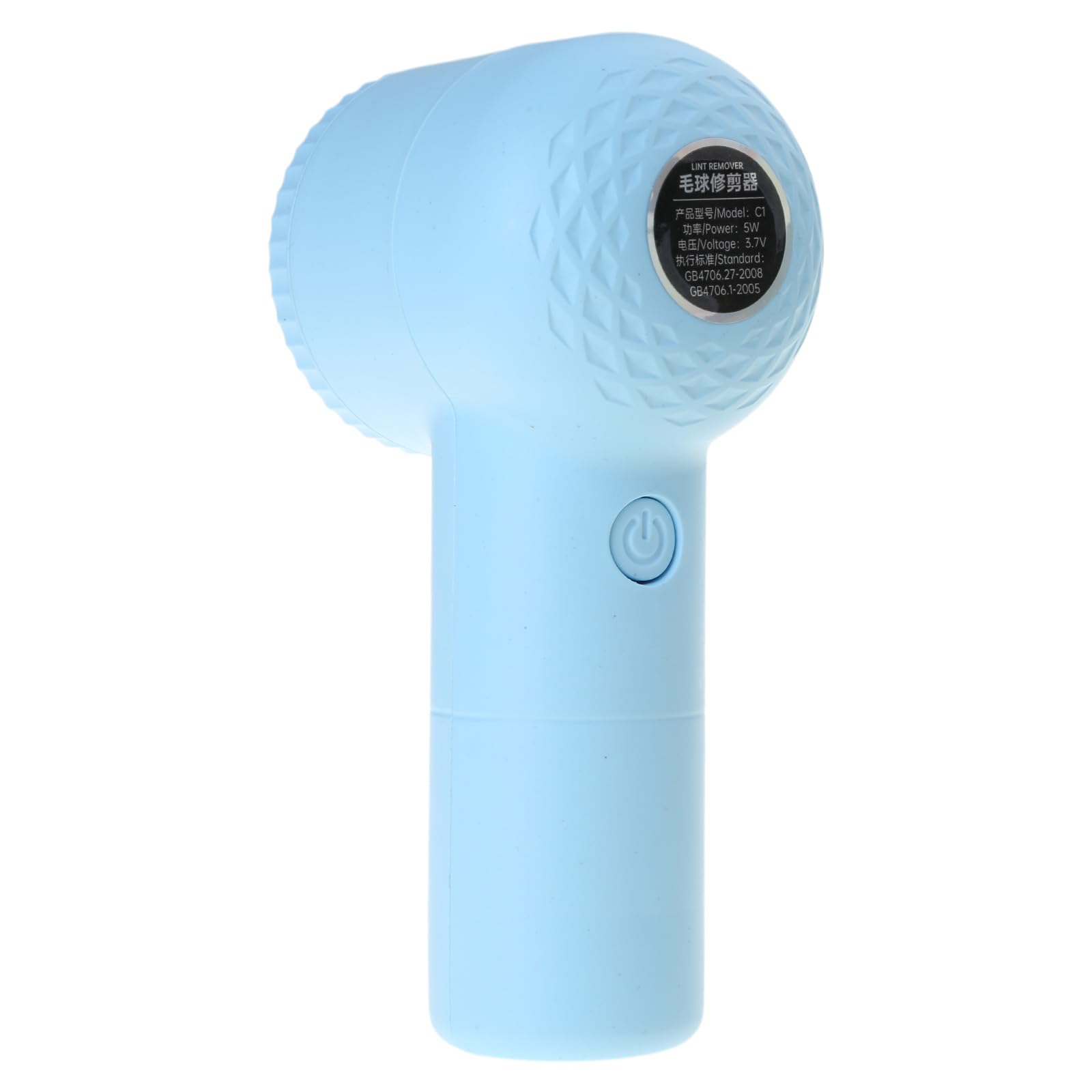Electric Sweater Shaver ABS Fabric Trimmer Rechargeable for Household Items Upholstery Couch Home Travel Use Beiges/Blue Portable Fuzz Remover