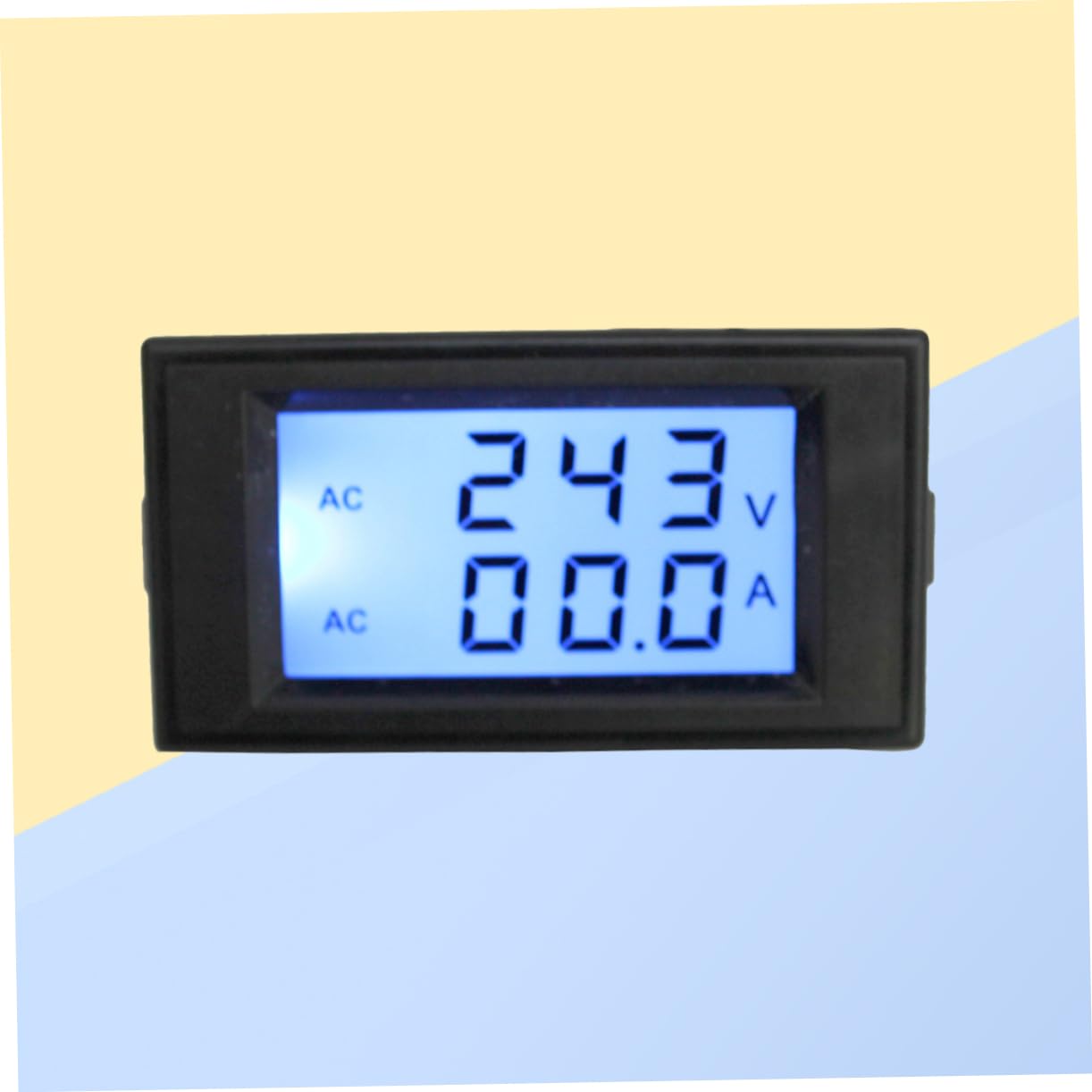 Uonlytech 2 Voltímetros Digitales Amperímetros Con Pantalla Lcd Medidor De Voltaje Ca Medidor De Voltaje Inteligente Combinado