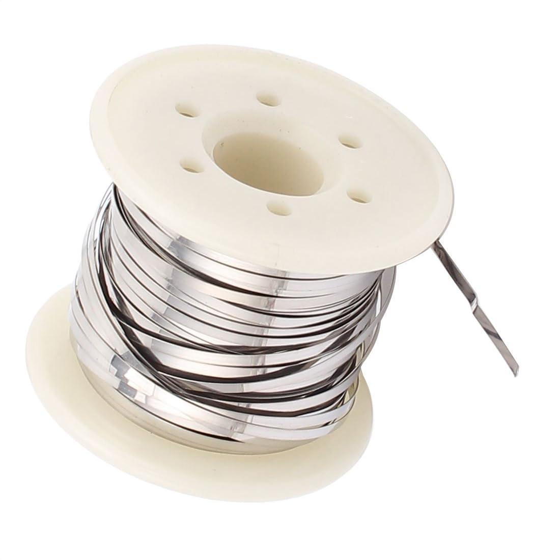 TOP-VIGOR 0.2x2mm Heating Resistor Wire, 10M Wrapping Nichrome Resistance Wire for Heating Elements DIY Projects