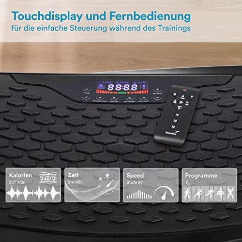 Skandika Vibrationsplatte V2500 mit Oszillationstechnologie | Curved Design, Oszillierende Frequenz, sehr leise, 30… – Bild 5