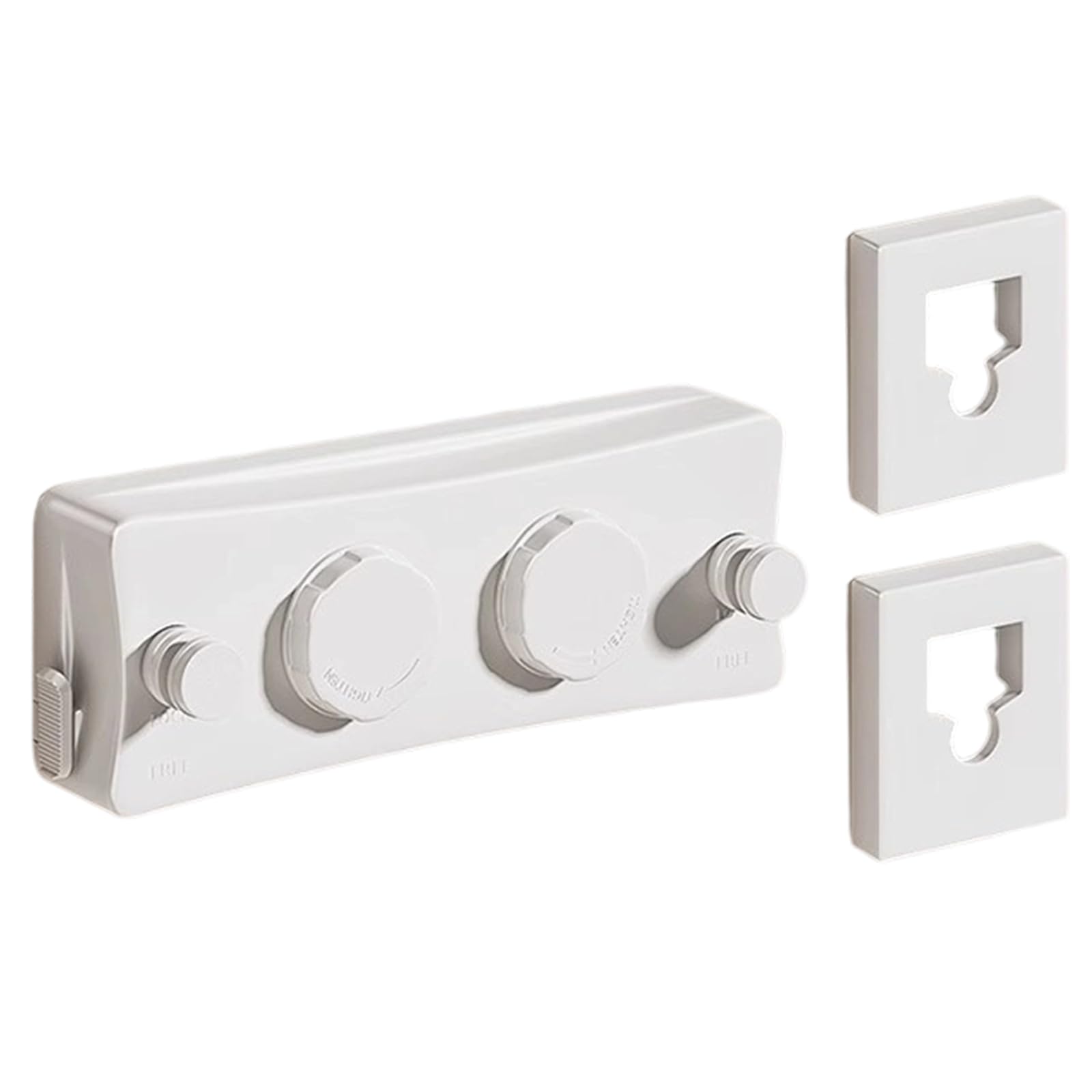 Snorvixre Retractable Indoor Clothesline Drillless Installation for Space Saving Home Drying Materials Strong Holders Strong