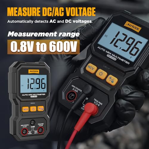 Image of AUTOOL Digital Multimeter, Multi Meter True RMS Auto-Ranging NCV