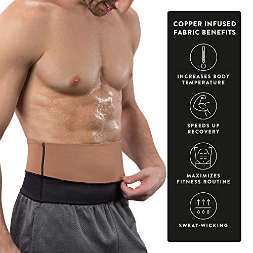 copper slim waist belt