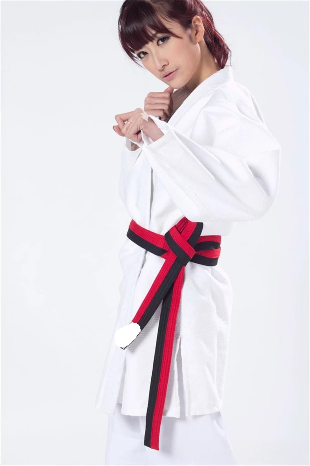 Traje De Judo Uniforme de artes marciales Judo Gi Kimono competición algodón blanco 450gsm tejido único