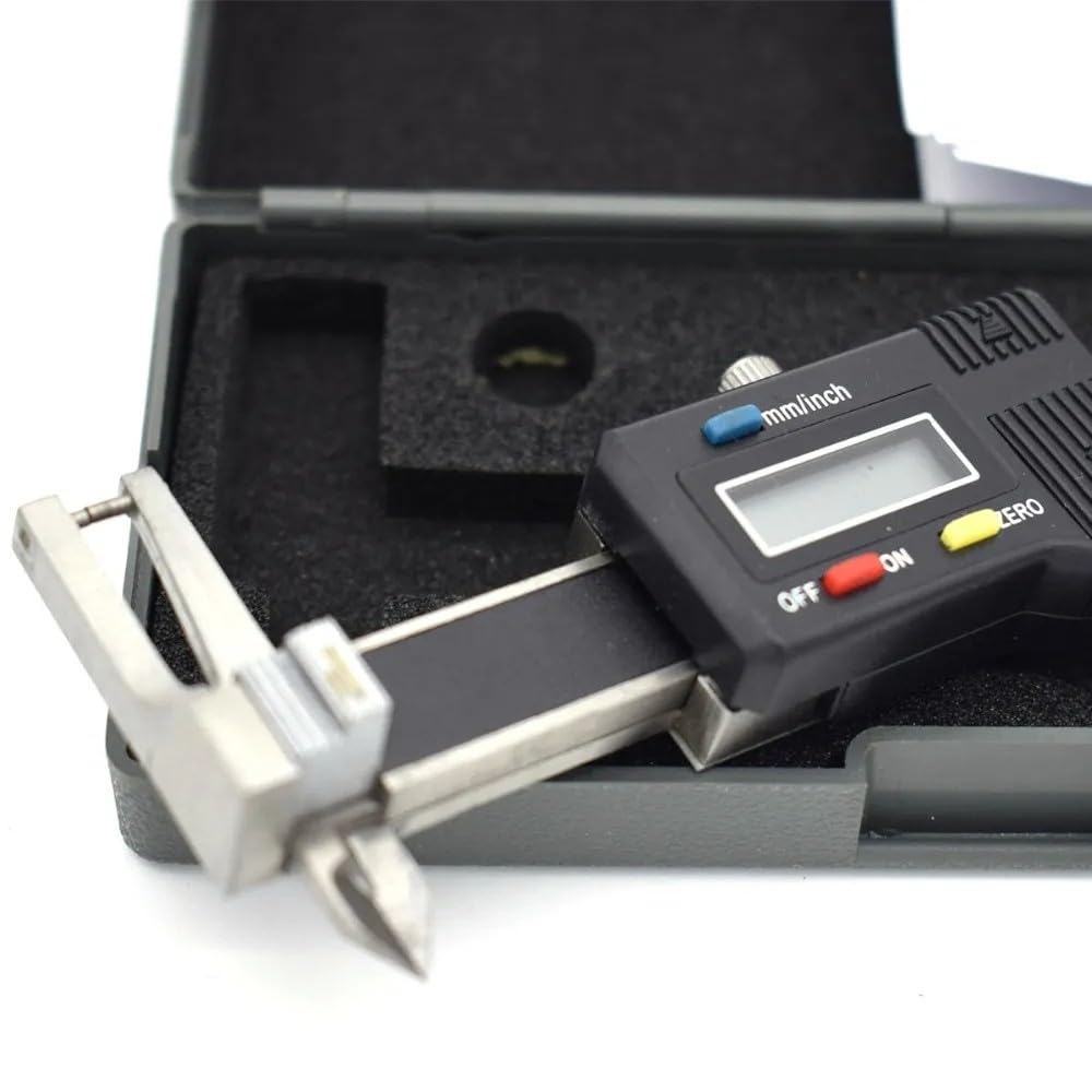Regla de calibrador Digital de Calibre de 0-25 mm, calibrador de Piedras Preciosas con Pantalla Digital electrónica de 0,01 mm para medidor de Espesor de Tarjetas de joyería