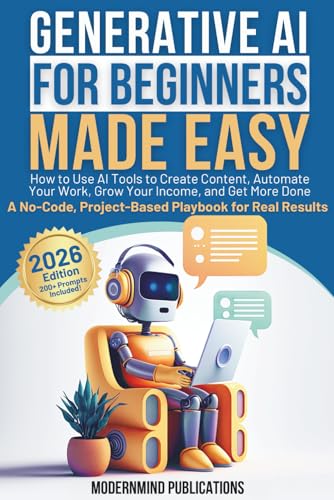 Generative AI for Beginners Made Easy: How to Use AI Tools to Cre...