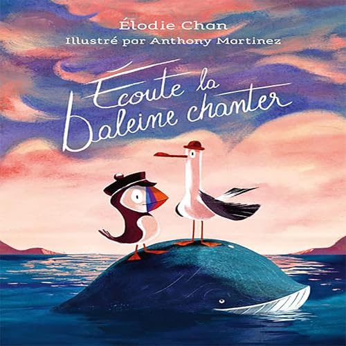 Diseño de la portada del título &Eacute;coute la baleine chanter