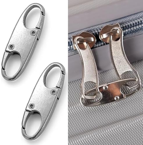 6 PCS Zipper Lock Clips,Zipper Clips Anti Theft Can Make Backpack Lock ...