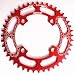 SWEETQT / Compatibile 104Bcd 40/42/44/46/48/50/52 T Mountain Bike Chainwheel MTB Guarnitura Bici Alluminio Stretta Corona Larga Bcd 104