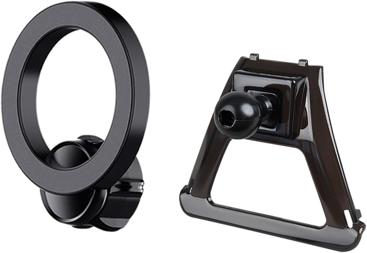 Car Phone Holder for BMW 5 Series 2017-2023 Accessories, 360° Rotation Phone Mount Compatible with MagSafe, Cell Phone Holder Does Not Affect Air Vent