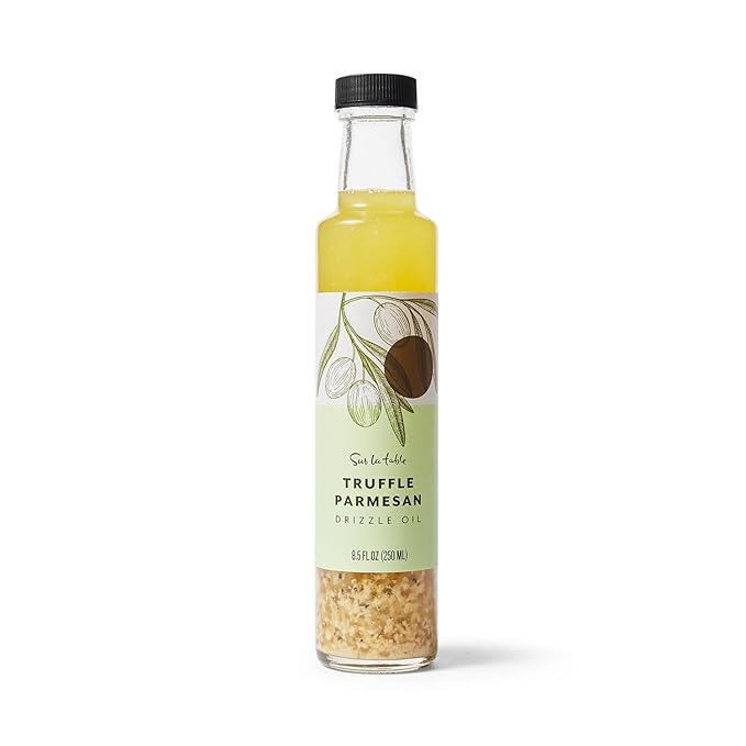 Sur La Table Truffle Parmesan Drizzle Oil, Premium Finishing Oil