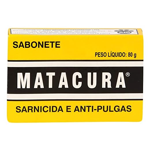 Sabonete Matacura Sarnicida e Antipulgas 80g