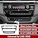 Car CD Panel Trim Center Console Cover Carbon Fiber Sticker Decal fits for BMW X5 E70 X6 E71 2007 2008 2009 2010 2011 2012 2013 2014 Accessories