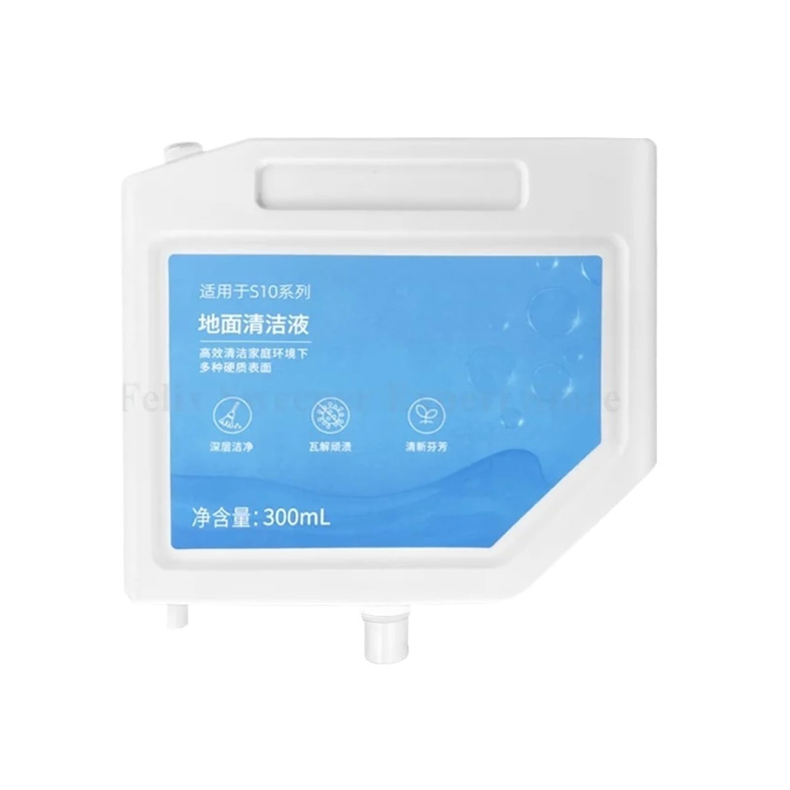Compatible con Dreame L10s Ultra/S10/S10 Pro/S10 Plus, 300 ml de líquido Limpiador for Pisos, solución for el Mantenimiento de Pisos Duros, detergente for aspiradoras y mopas.(2pcs)
