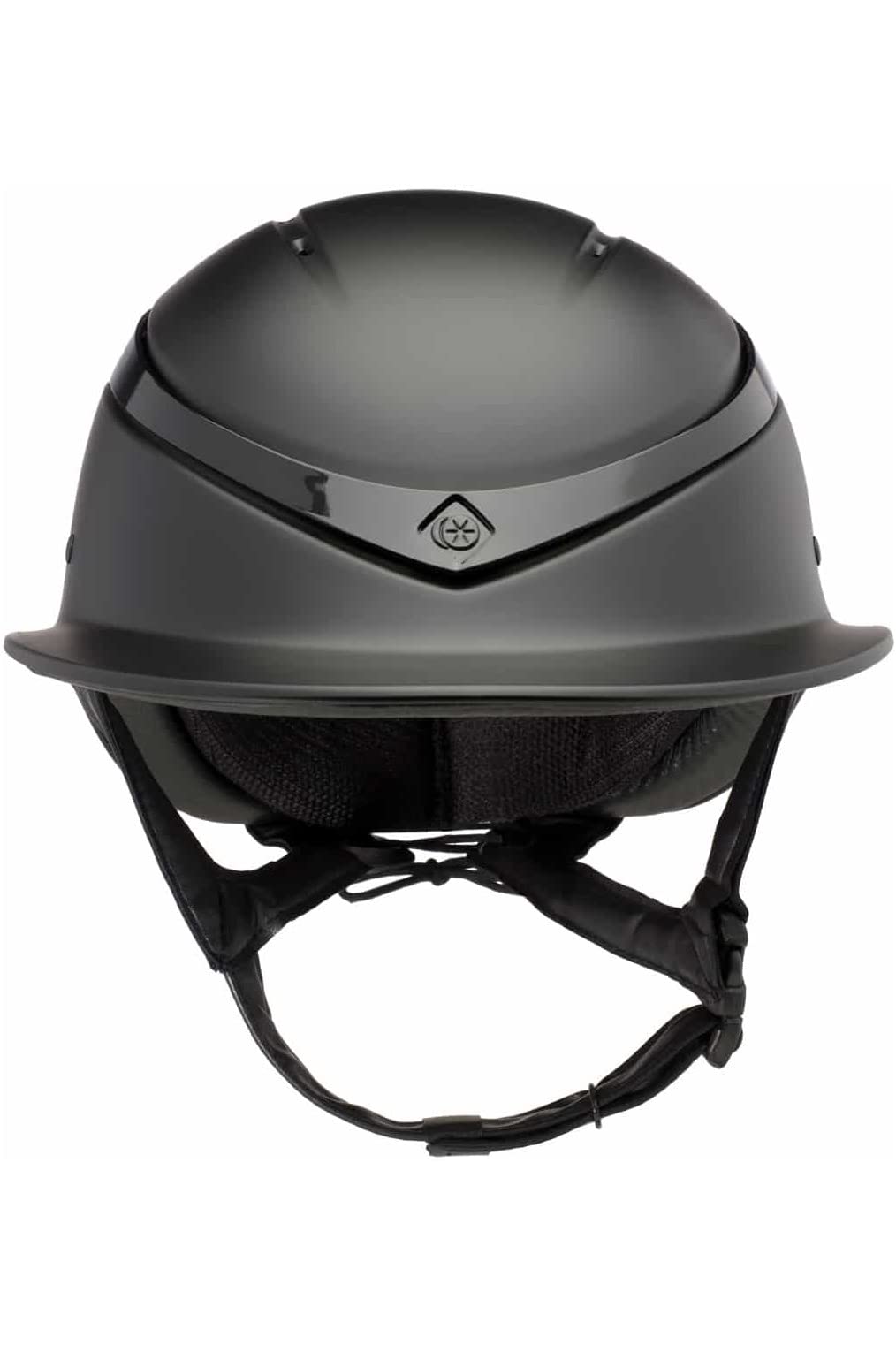 Charles Owen Luna Wide Peak Casco LUNAWPBMBM - Negro Mate