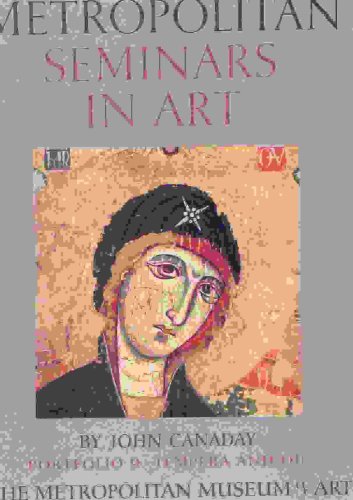 Metropolitan Seminars in Art, Portfolio 9: Temp... B000GR99UO Book Cover