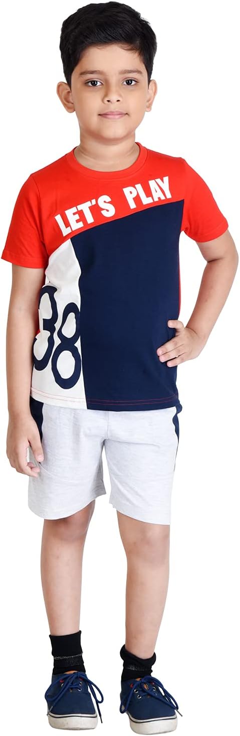 Clothe FunnBoys Coordinate Set, Tshirt Shorts Set