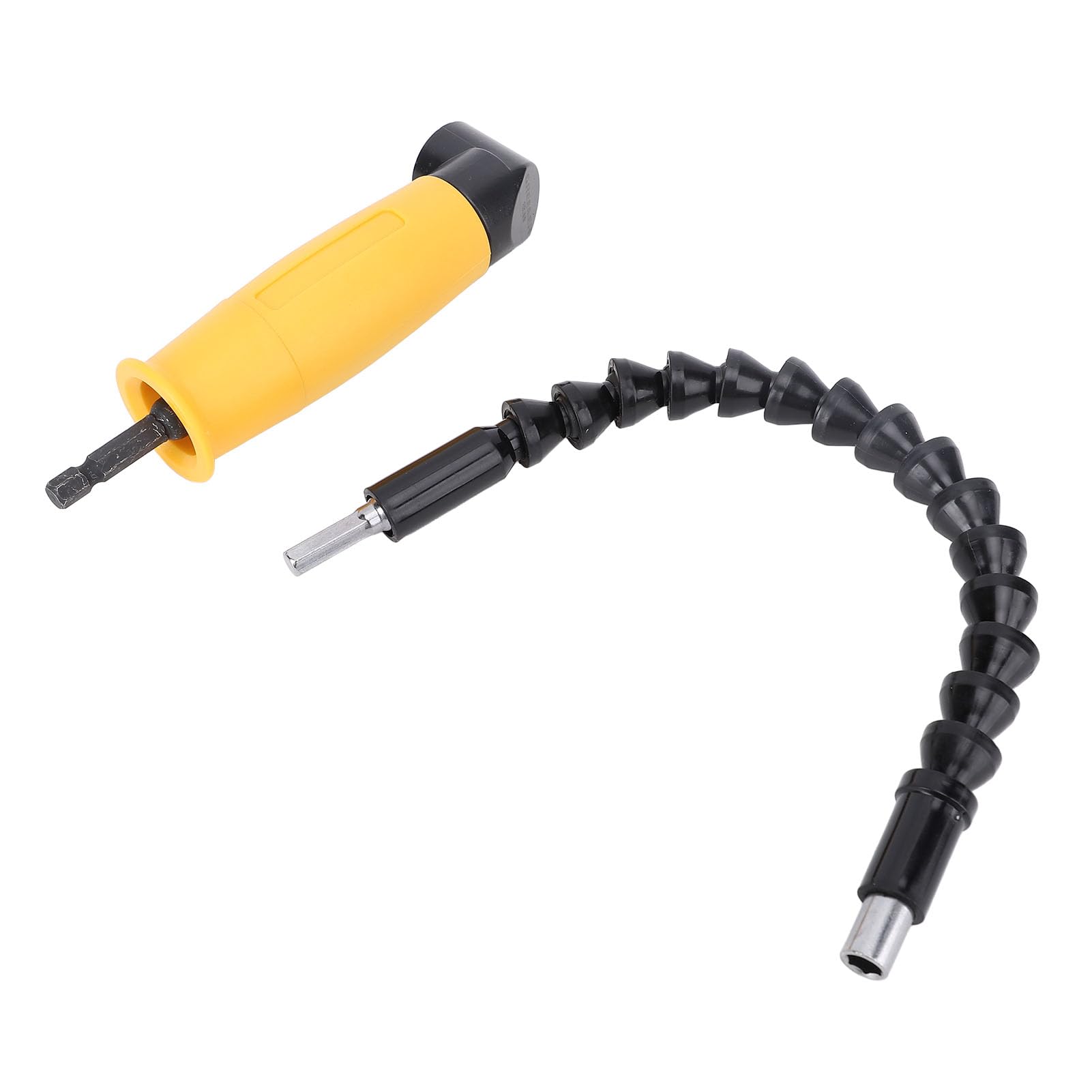 Fafeicy Zestaw Bitów do Wkrętaków, Zestaw Bitów Udarowych ze Stali Stopowej, 44 szt. z Magnetycznym Uchwytem na Bity, Elastyczny Adapter do Wiertarki Kątowej Naprawy w Domu, Użytkownicy Wiertarki