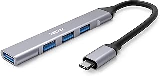 4in1 Ports USB Hub 3.0 USB Port Expander USB Extender USB C Hub Multiport Adapter USB Port Hub USB Multiport Charger Laptop USB Port Expander USB Extension Cable Multiple Port 1x3.0+3x2.0