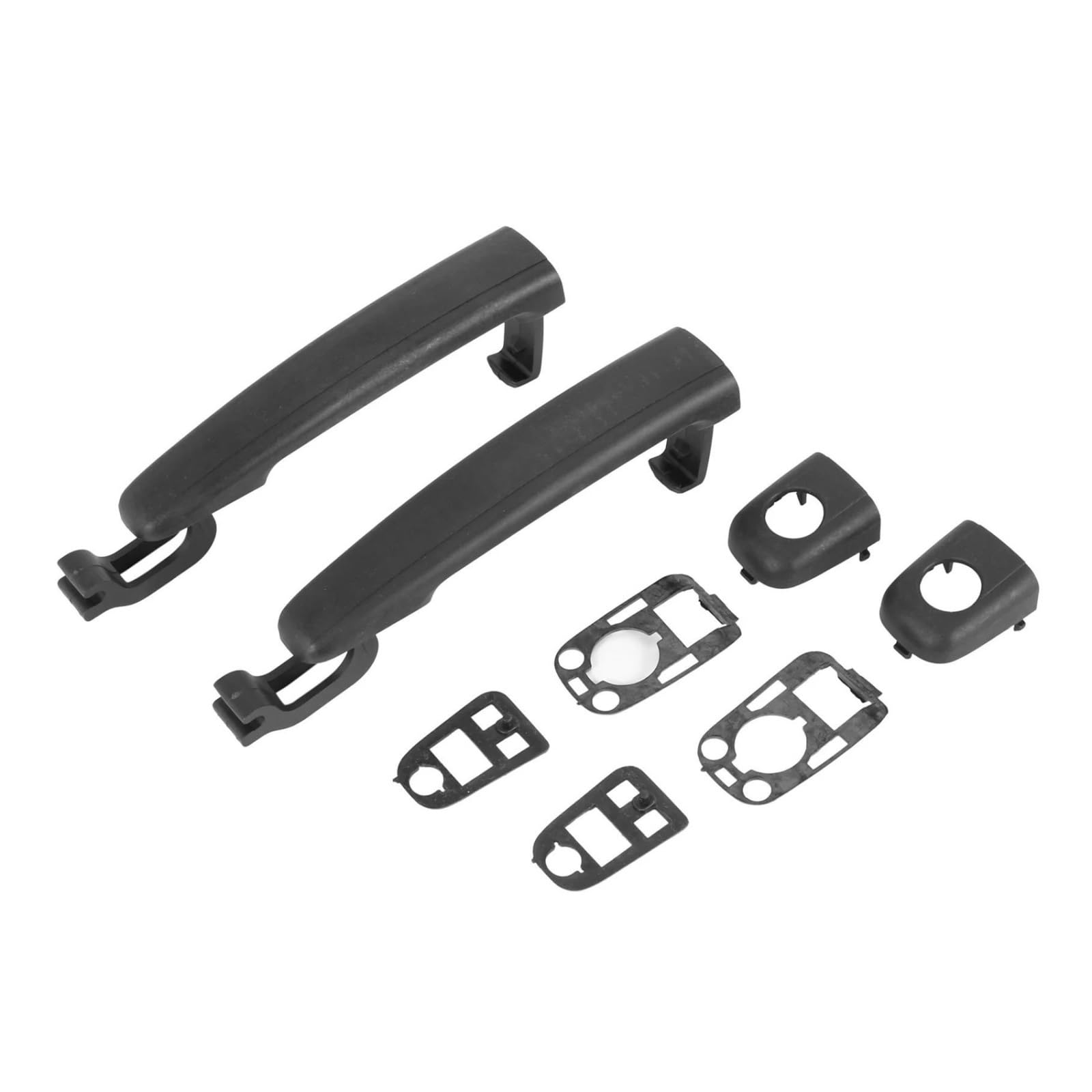 MTVTFECEWG 2Pcs Exterior Front Door Handles for Peugeot 307 2001 2002 2003 2004 2005 2006 2007
