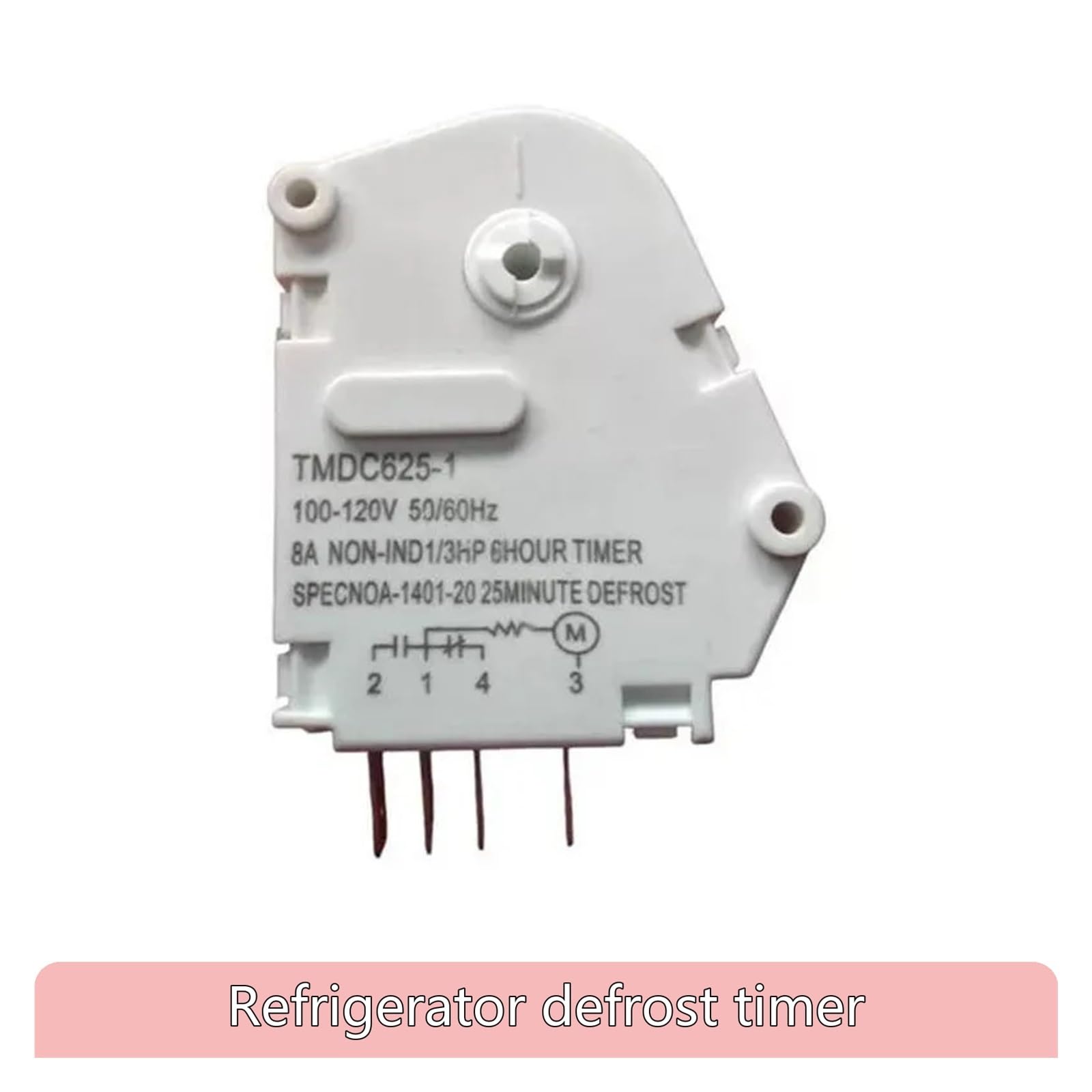 Timer Di Sbrinamento for Frigorifero, TMDC625 110V TMDC 6 Ore Di Timer Di Sbrinamento for Frigorifero, Parte Di Ricambio Accessori
