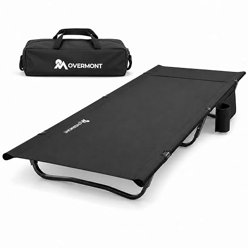 Overmont Portable Camping Cot Adult - product photo (Camp Furniture) — ScooterReviewPro review