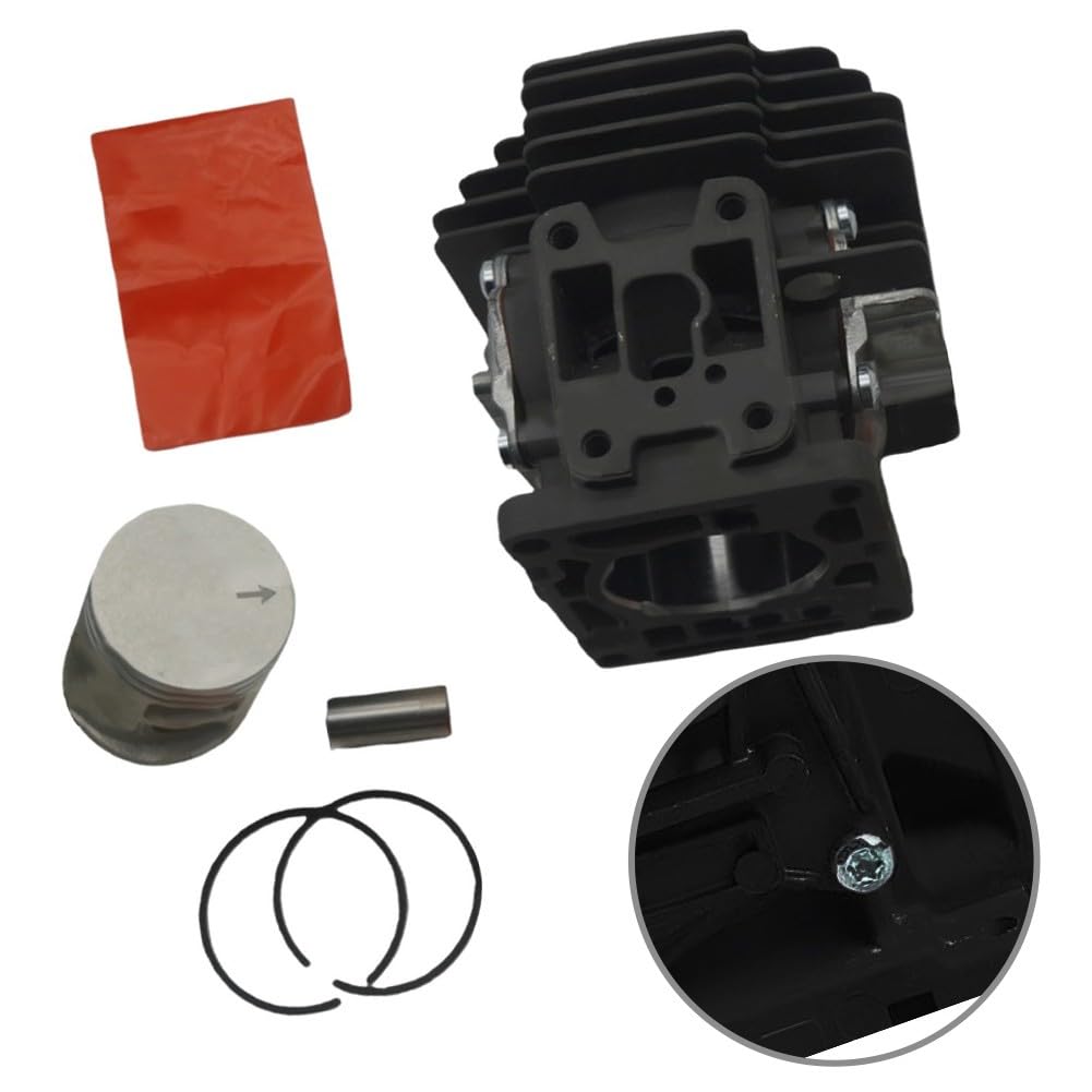 Conjunto cilíndrico de alto rendimiento para cortacésped FS230, FS235, FS235R Serie, construcción robusta para una mejor eficiencia del motor y fácil instalación, juego de 7 piezas de repuesto