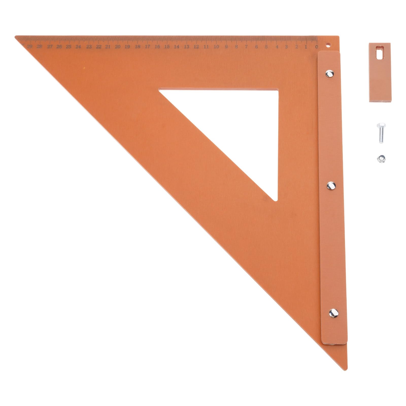 Tsophreniq A Multipurpose 90 Degree Marking Square Ruler For Woodworking Tasks Lightweight None Deforming Electric Wood Construction High Ccuracy Bakelite Carpentry Square