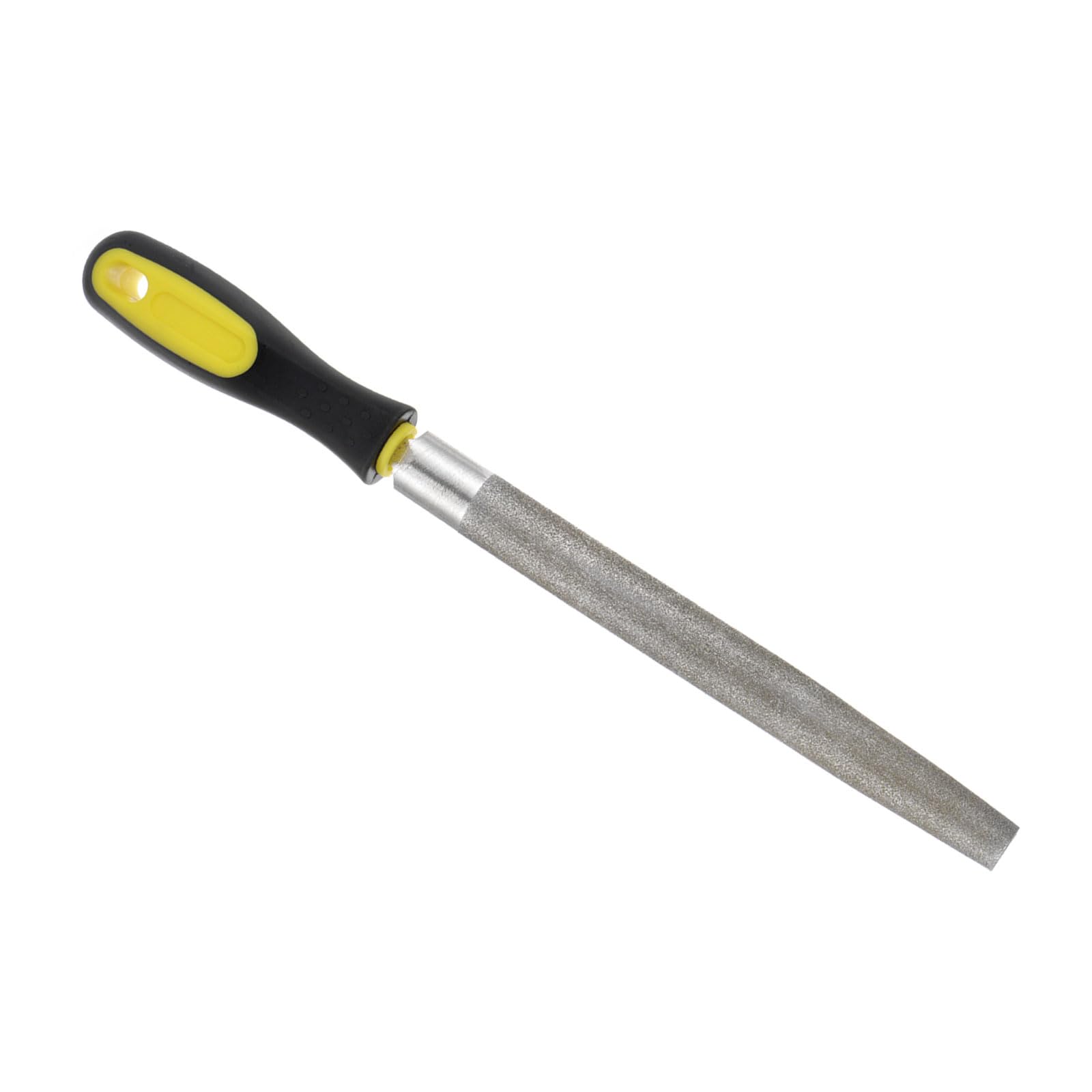 CoCud Diamond Coated Half Round File, 8 Inch 80 Grits, Diamond Hand Rasp with Non-Slip Handle